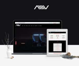 Website design for a vehicle company