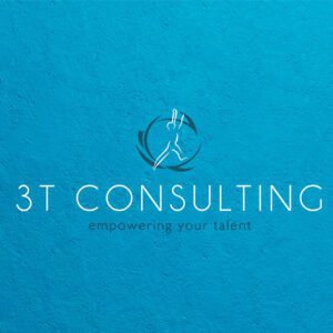 Logo showcase for consulting service brand